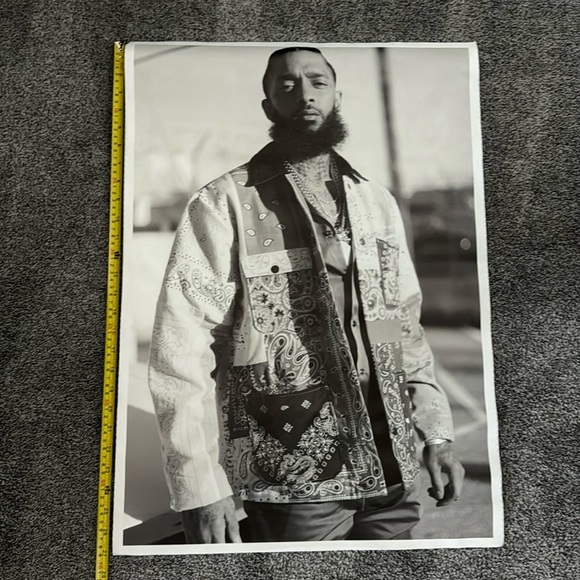Nipsey Hussel canvas art wall poster - Picture 1 of 2